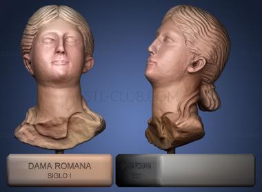 3D model Dama Romana (STL)